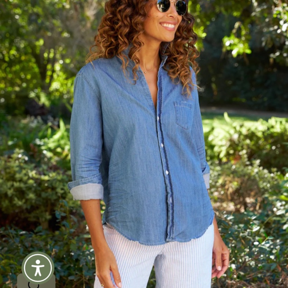 Eileen relaxed button up